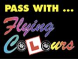 Pass with flying colours Logo