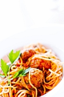 Spaghetti Polpette e Pomodori