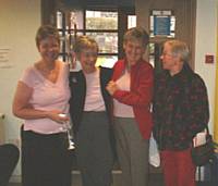 Very Bardsley ( Nee Taylor) Mary, Ann and friend.