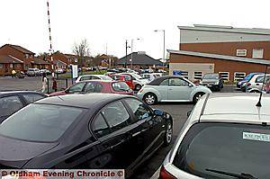 Barley Clough Health Centre and Glodwick Health Centre staff complaining over car parks. 