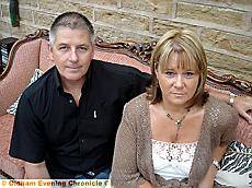 NO silver lining . . . Steve and Kay Shepherd battling for their money back 