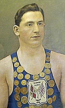 STILL the best . . . Chadderton’s Henry Taylor won three golds a century ago 