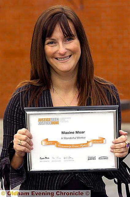 Maxine Moar: award 