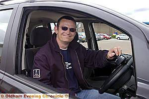 BELIEF . . . Wayne Gresty overcame disabilities to become a driving instructor and inspire others 