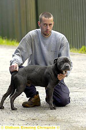 Stephen Hogg and his dog Wilson