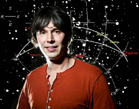 THE wonders of the galaxy... Prof Brian Cox. Picture courtesy BBC 
