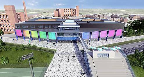 An artist’s impression of the Oasis Academy Oldham