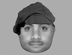 WANTED... An efit of the suspect. 
