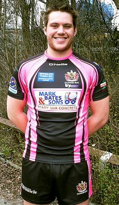 THE new strip, modelled by Chris Clarke 
