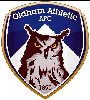 Oldham Athletic’s new crest 
