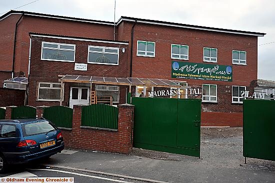 Markazi Mosque on Suffolk Street, Werneth. 
