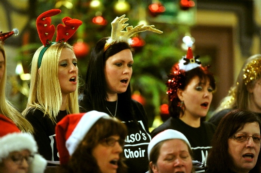 LOOKING the part and sounding even better — the Muso’s Choir 