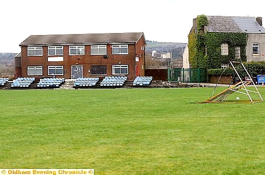Oldham Cricket Club’s ground, the Pollards: still in business  