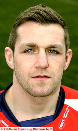 LUKE STENCHION . . . signed for York City Knights. 