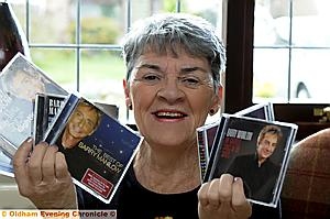 Can’t smile without you: Barbara Micklethwaite has seen her idol Barry Manilow more than 80 times. 
