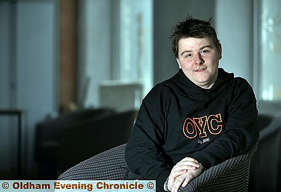 Dylan McAughey of Oldham Youth Council: bullying the council’s top priority 
