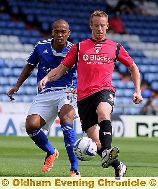 Adam Rooney has impressed in warm-up appearances for Athletic. 
