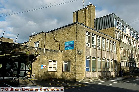 SADDLEWORTH School: due for replacement 
