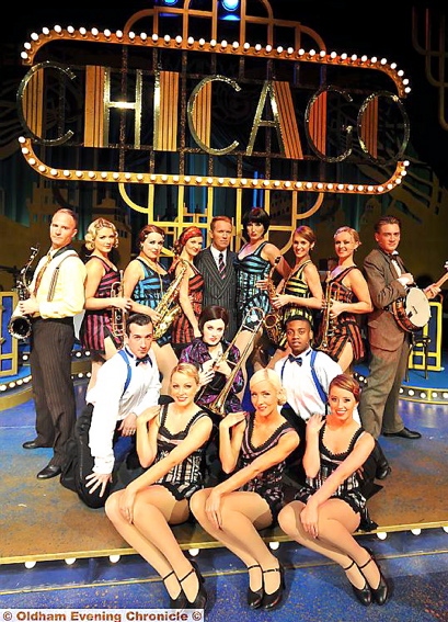 The cast of Chicago 
