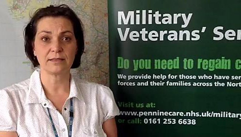 Belinda Laming - nominated for a military civilian health award
