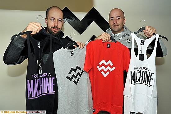 Machine Fitness owners Mark Strain (l) and Chris Kendrick.