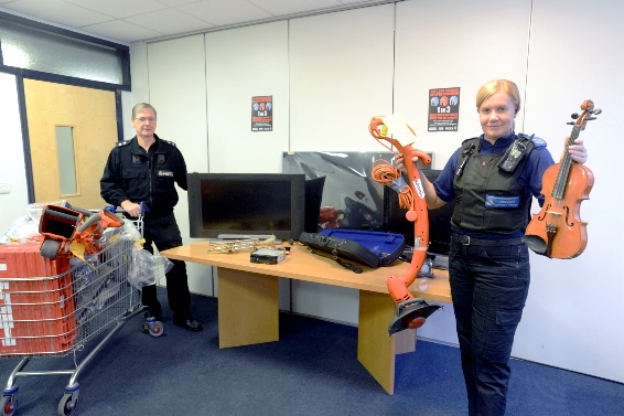 THOUSANDS of stolen items have been revealed by police