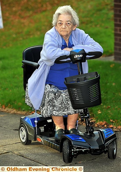 DISGUSTED... Margaret Turner (77) was left over £1000 out of pocket. Picture: Darren Robinson
