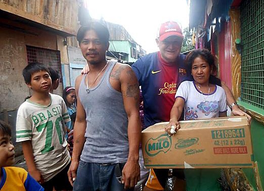 EXPAT John Flanagan, who has lived in the Philippines for four years, is appealing to his hometown for aid as the country has been hit by yet another typhoon.

