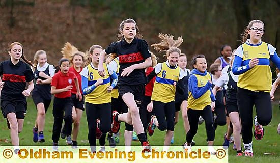 Oldham Schools Cross Country Championships Girls Yr 9