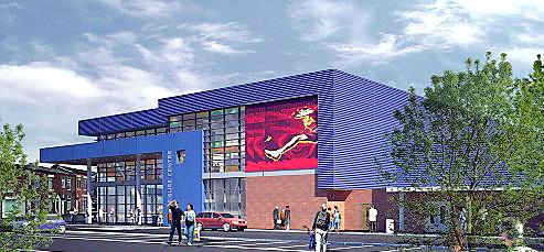 AN artist’s impression of the new Royton centre 