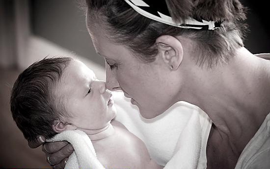 Eva Royle and baby Sam: mission to raise awareness 
