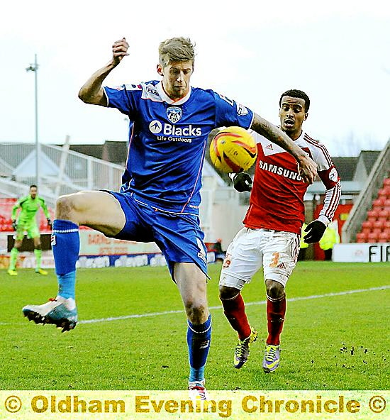 COMMITTED TO THE CAUSE: Jon Stead 

