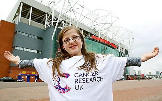 Kelsey Shyne-Slater outside The Theatre of Dreams 