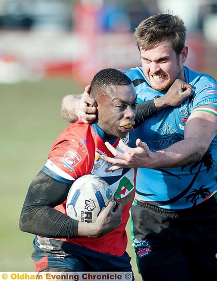 Mo Agoro is set to line up against Hemel Stags on Sunday. 
