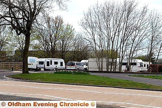ORDERED off. . . the travellers camp on land at Broadway, opposite St Anne’s School 
