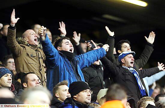 MAKING a noise: the Boundary PArk atmosphere spurs on the players, say officials 