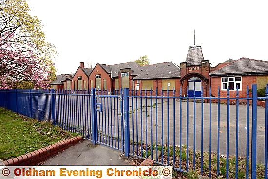 North Chadderton School’s Broadway site - one of several redundant schools 
