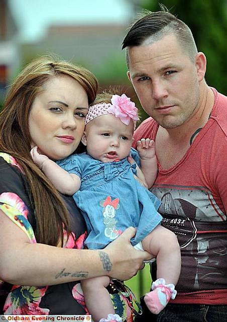 Kirsty Edwards, Alyzia Riley and John Riley.