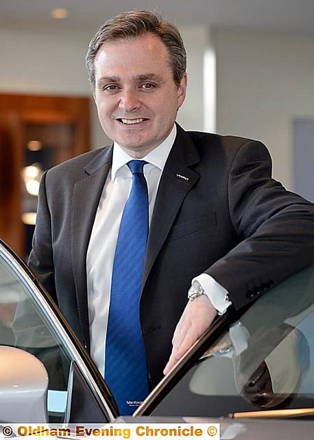 Mark Robinson is managing director and founder at Vantage Motor Group which runs the Hyundai dealership in Rochdale Road.