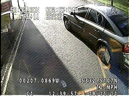 CCTV images of the vehicle that was involved in the incident which led to Muriel Naylor’s death.