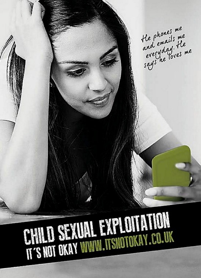 ONE of the posters designed to raise awareness among the young
