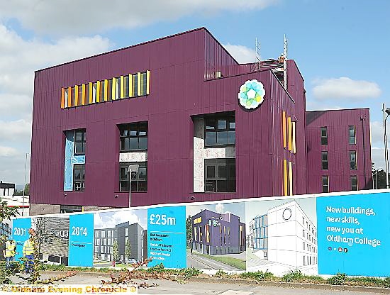Oldham College’s new GM building