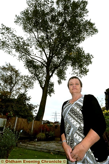ENOUGH is enough: terminally ill Mrs Zelem is at war with Oldham Council over this tree
