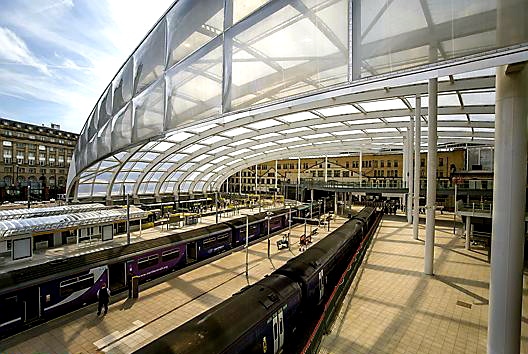 THE upgraded Victora Station in Manchester