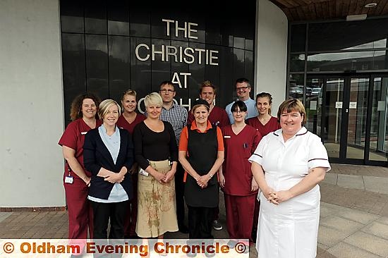 Finalists: Staff at The Christie Oldham.