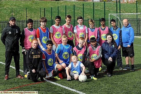 Finalists: Disabled Soccer School project at The Hathershaw College.