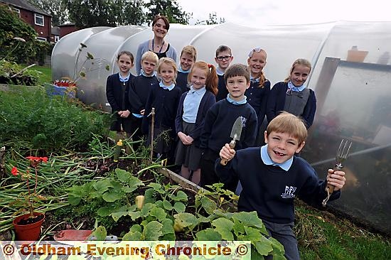 Finalists: Gardening club at Higher Failsworth Primary school.