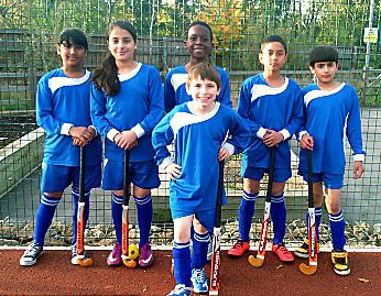 The Year 6 hockey team from Broadfield Primary School recently won the Oldham.
