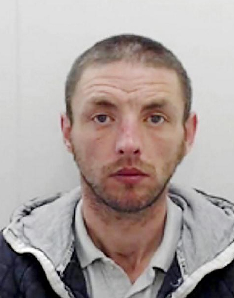 Darren Lee Sharpe is wanted for a domestic violence assault.