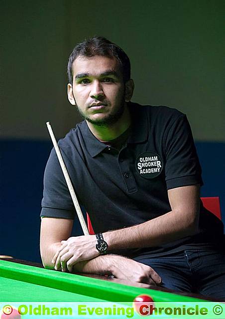 Top snooker player Hamza Akbar to compete in China.

